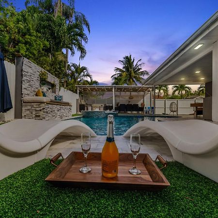 Miami Luxury House W Heated Pool & Jacuzzi 빌라 외부 사진