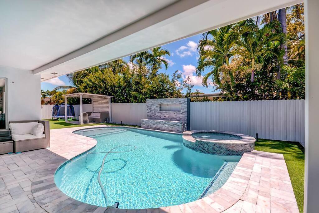 Miami Luxury House W Heated Pool & Jacuzzi 빌라 외부 사진