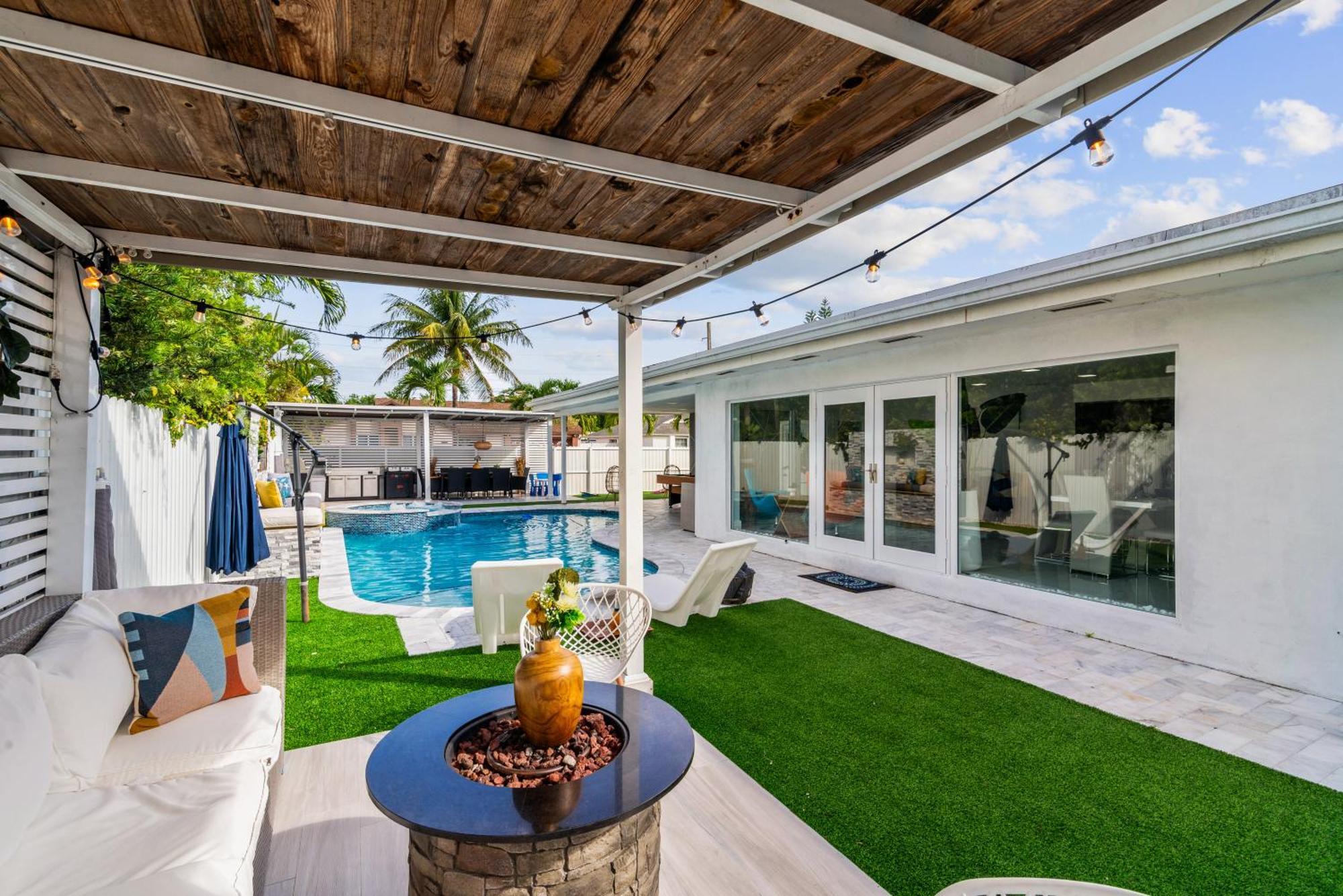 Miami Luxury House W Heated Pool & Jacuzzi 빌라 외부 사진