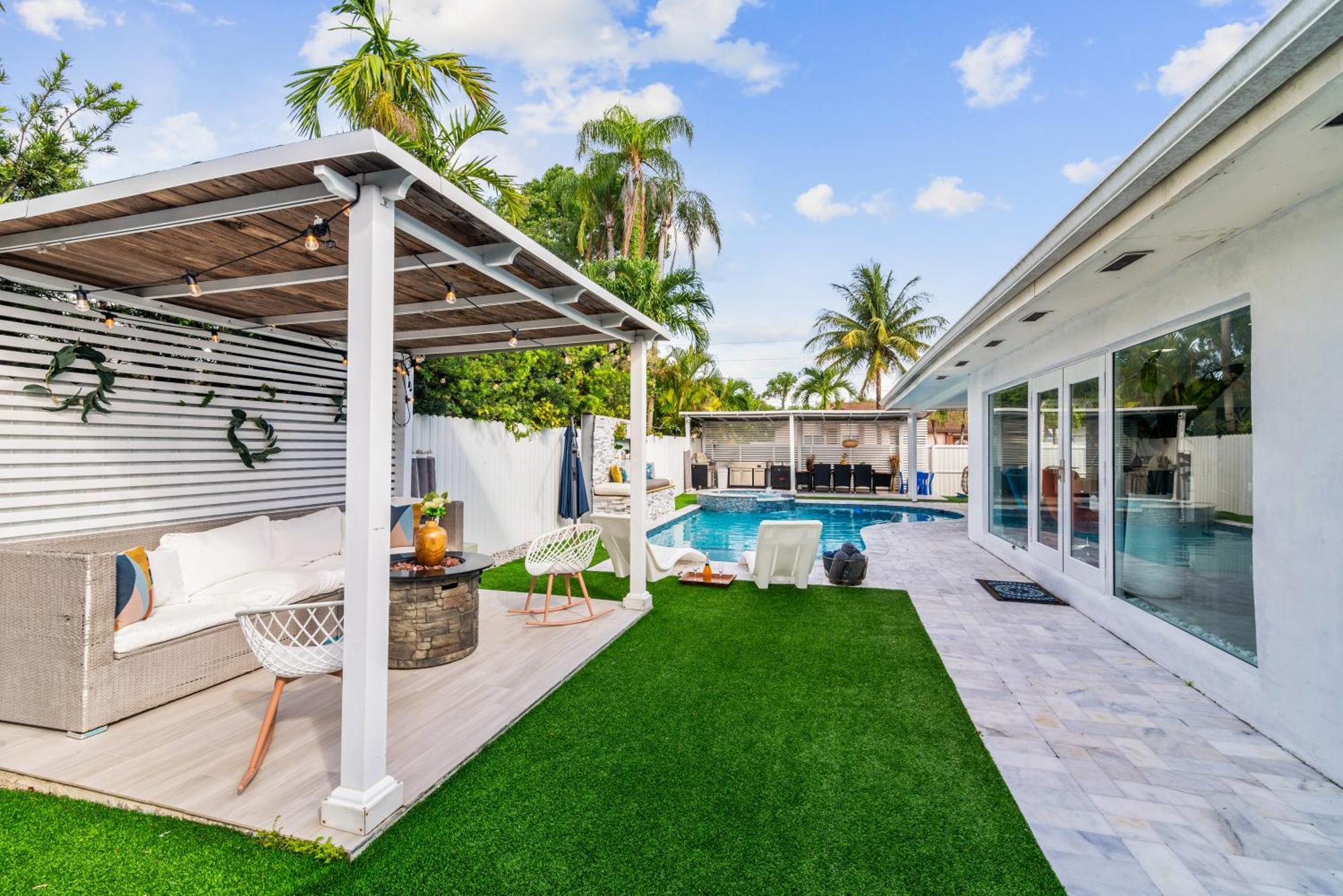 Miami Luxury House W Heated Pool & Jacuzzi 빌라 외부 사진