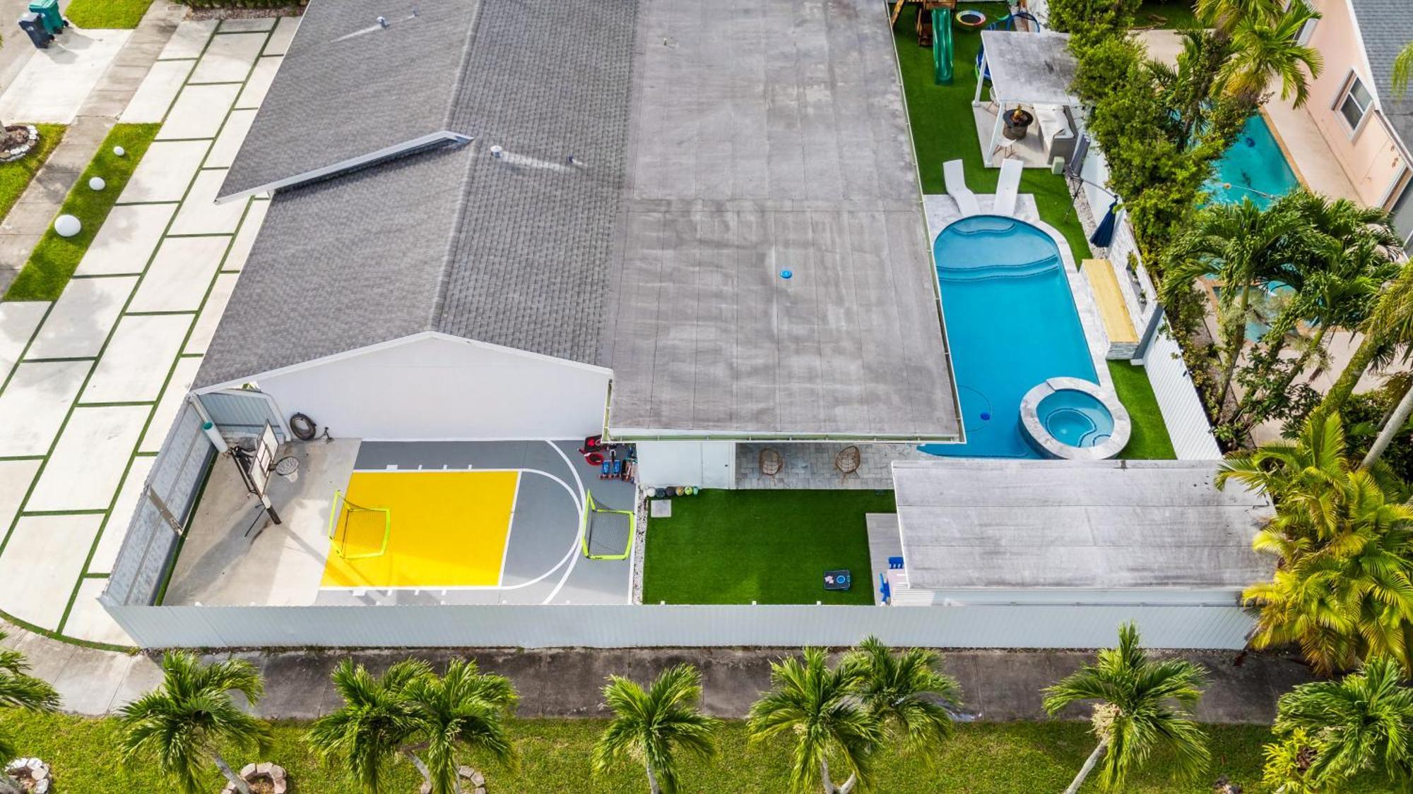Miami Luxury House W Heated Pool & Jacuzzi 빌라 외부 사진