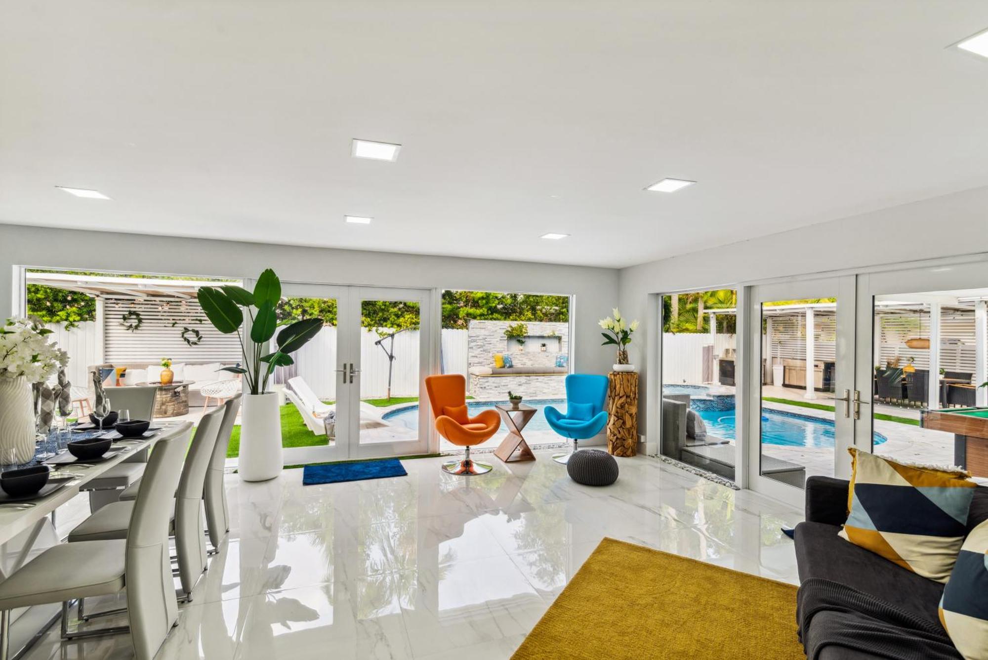 Miami Luxury House W Heated Pool & Jacuzzi 빌라 외부 사진