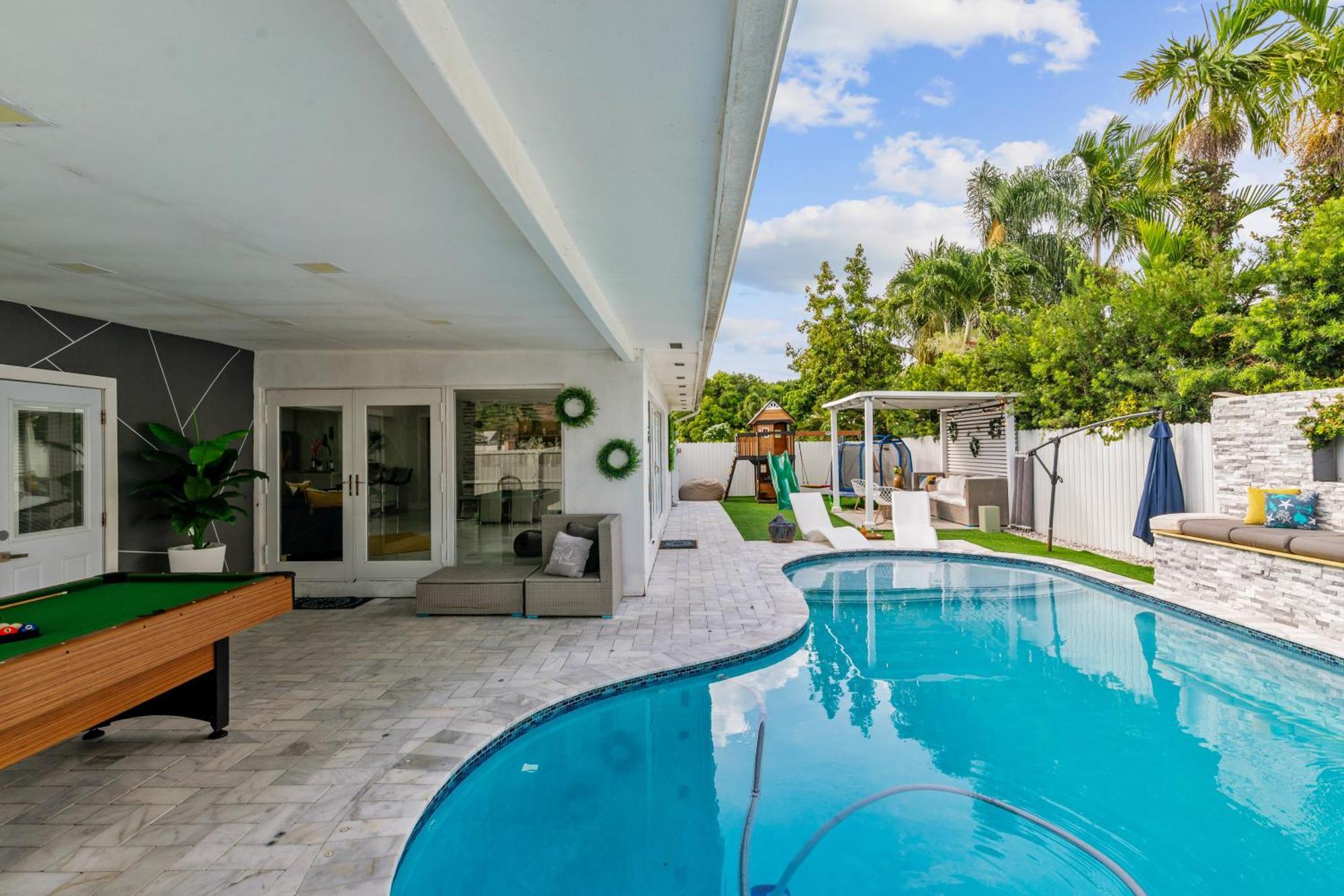 Miami Luxury House W Heated Pool & Jacuzzi 빌라 외부 사진
